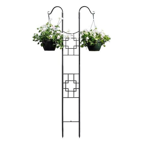 Achla Designs Achla FT-26 Square-on-Squares Double Pole Trellis FT-26